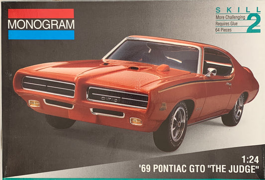 Monogram ‘69 Pontiac GTO “The Judge”, 1/24 Scale Model Kit