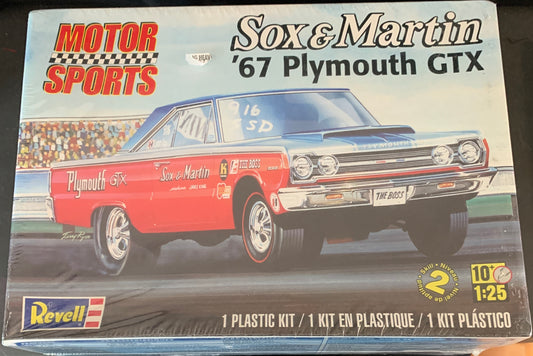 Revell ‘67 Plymouth GTX, 1:25 Scale Model Kit
