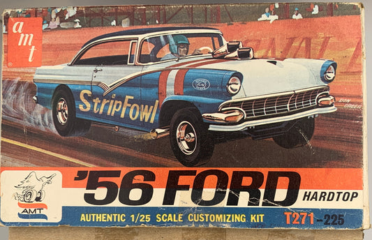 AMT ‘56 Ford Hardtop, 1/25 Scale Model Kit