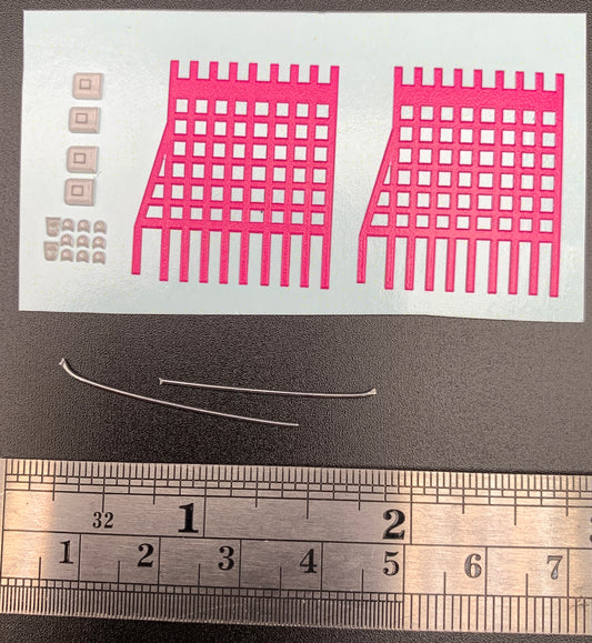 Window Nets flexible 2017 Dimensional decal