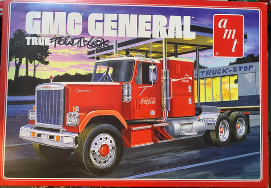 AMT GMC General Truck Tractor Coca-Cola Edition, 1/25 Scale Model Kit (Open)
