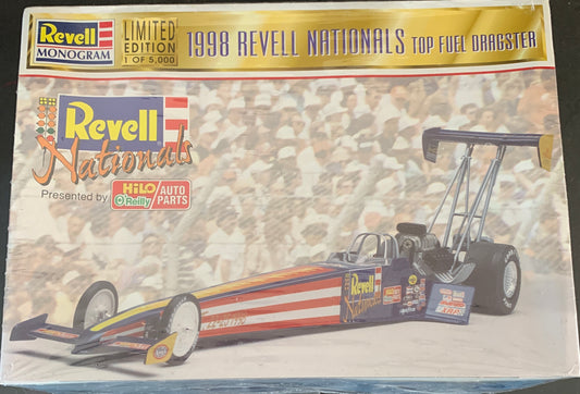 Revell 1998 Revell Nationals Top Fuel Dragster, 1:25 Scale Model Kit