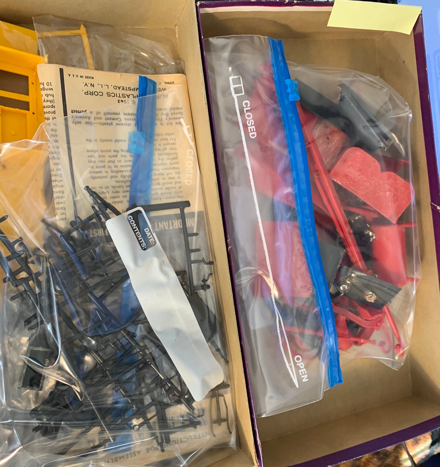 Aurora Old Timers Rambler Race About Model Kit PARTS OF 2 KITS INCLUDED