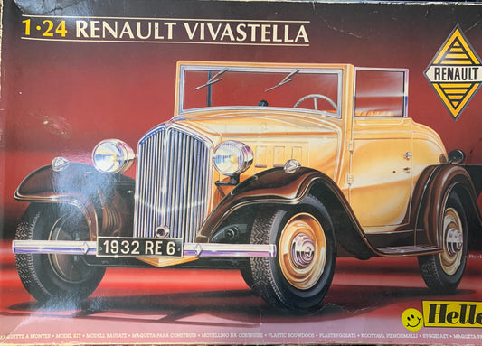 Heller 32 Renault Vivastella 1/24 scale model kit