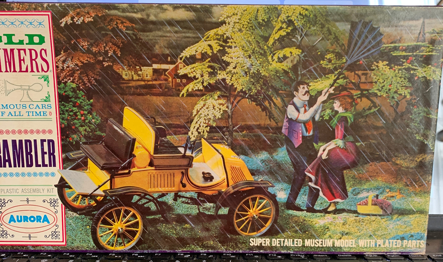 Aurora Old Timers Rambler Race About Model Kit