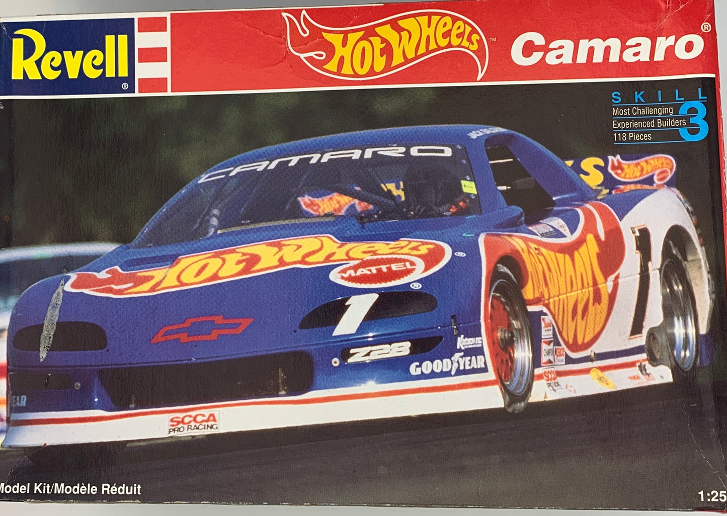 Revell Hot Wheels Camaro, 1/25 Scale Model Kit