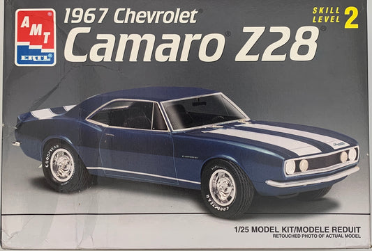 AMT 1967 Chevrolet Camaro Z28, 1/25 Scale Model Kit