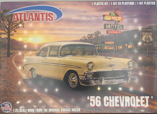 Atlantis ‘56 Chevrolet, 1:25 Scale Model Kit