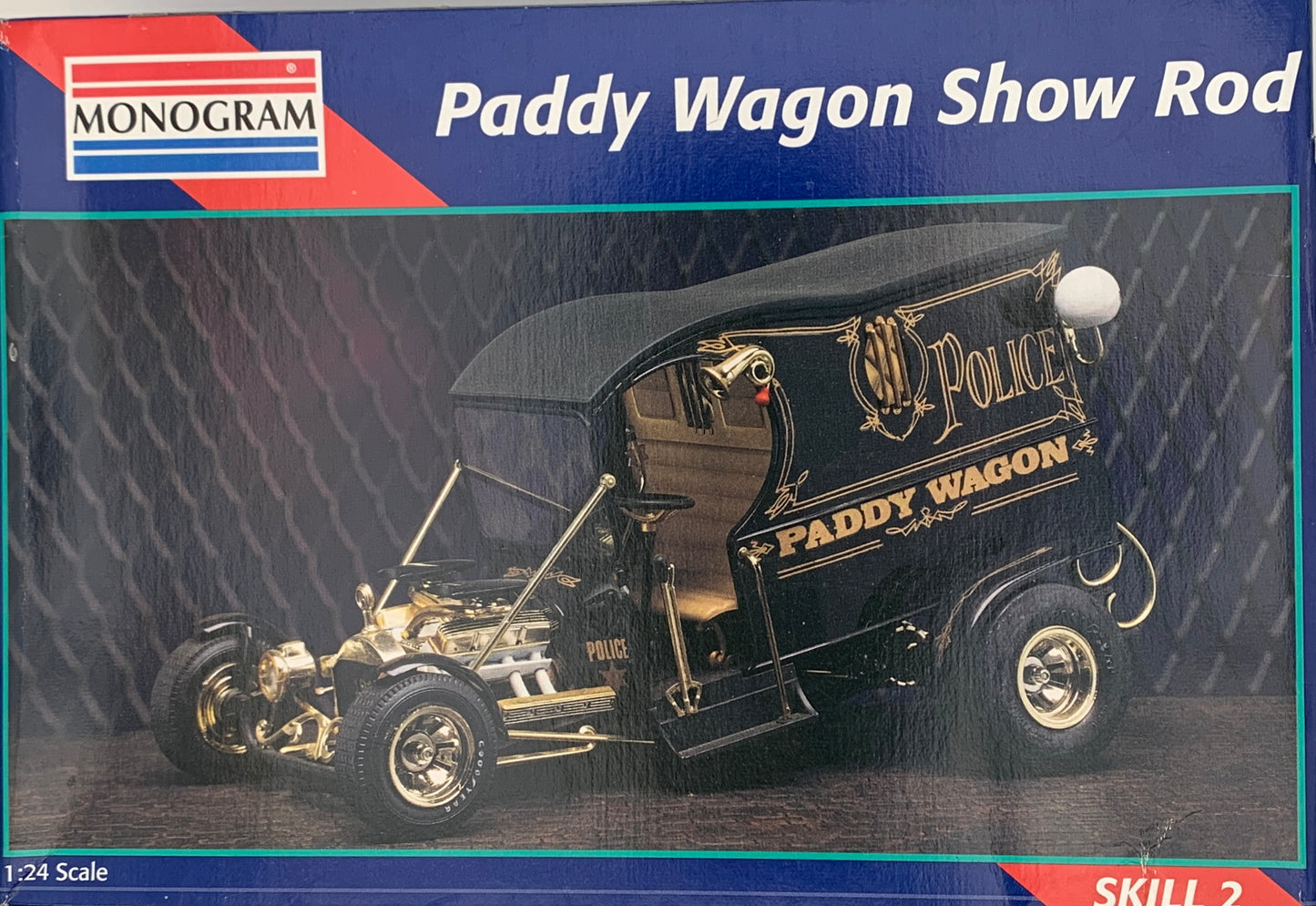 Monogram Paddy Wagon Show Rod, 1/24 Scale Model Kit