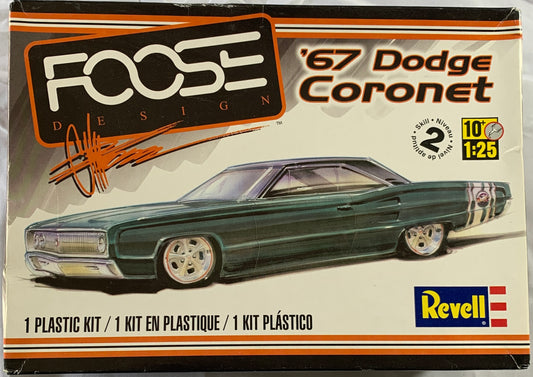 Revell Foose ‘67 Dodge Coronet, 1:25 Scale Model Kit