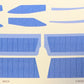 Decals for the 1960 Nomad Station Wagon Interior sized to the AMT kit