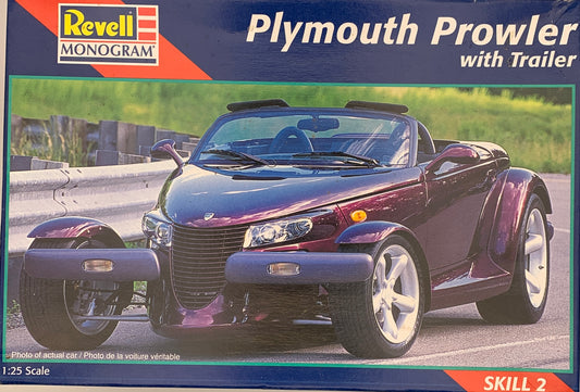 Revell Monogram Plymouth Prowler with Trailer, 1/25 Scale Model Kit