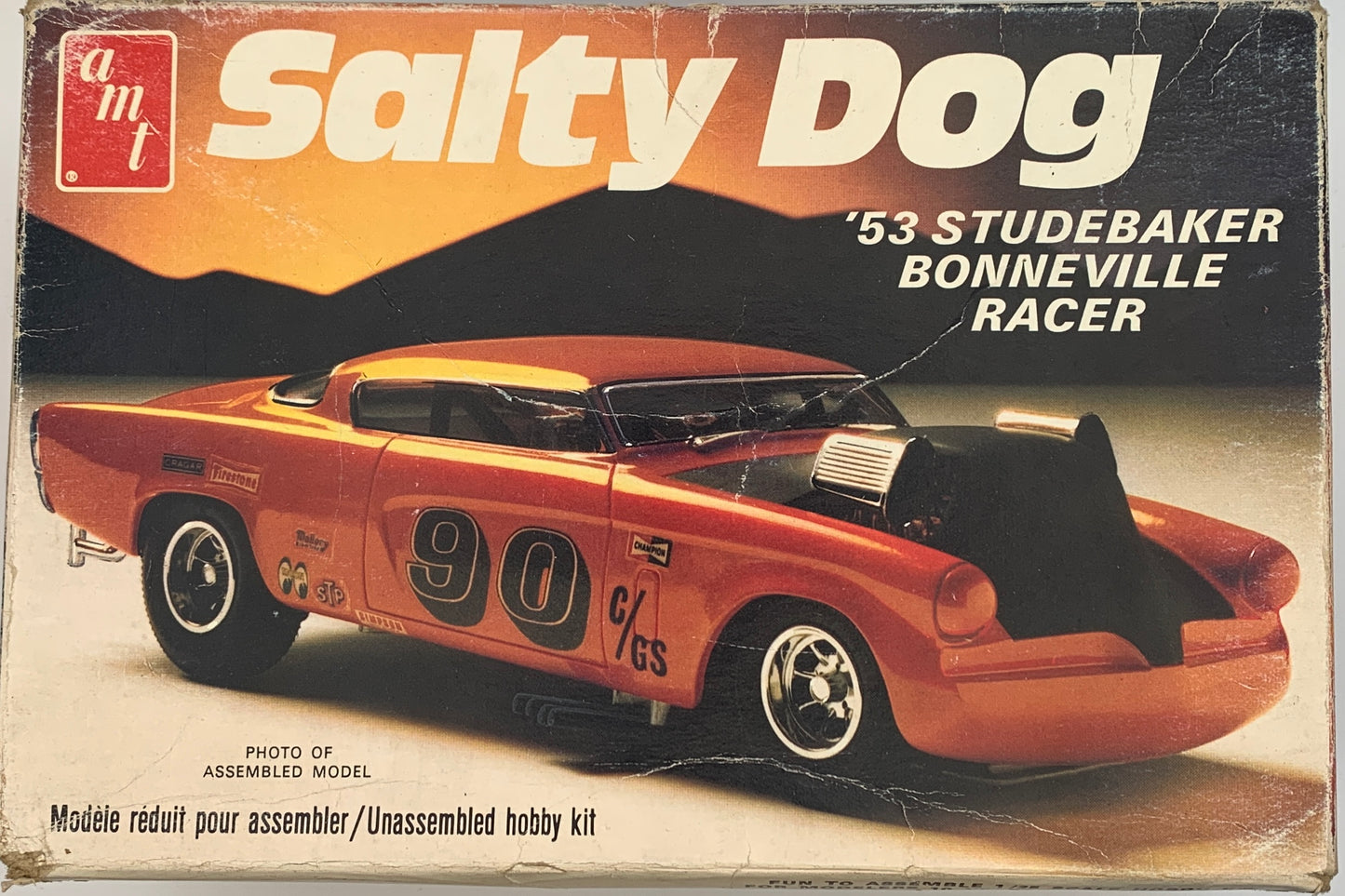 AMT Salty Dog ‘53 Studebaker Bonneville Racer, 1/25 Scale Model Kit