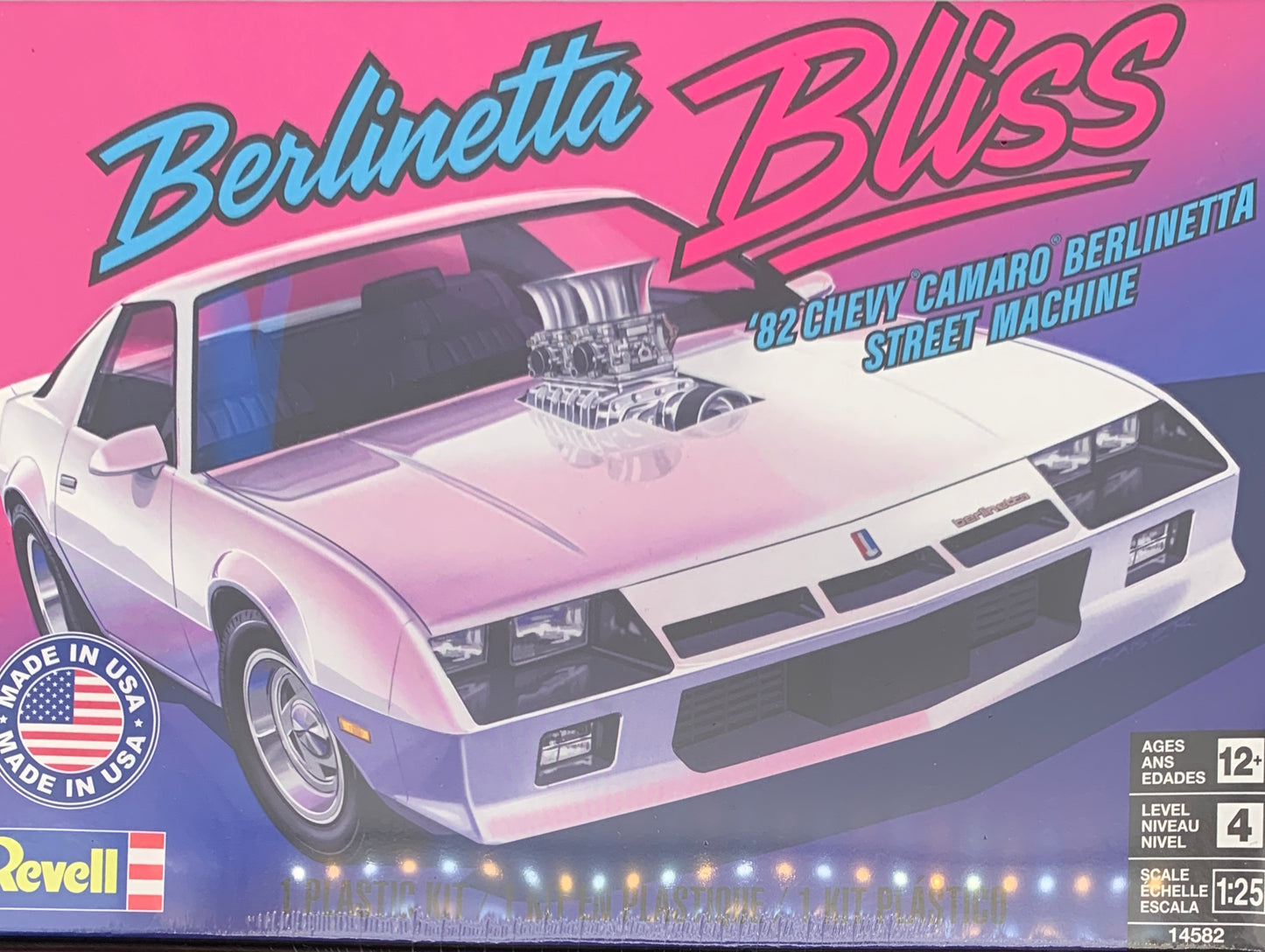 Revell “Berlinetta Bliss” ‘82 Chevy Camaro Berlinetta Street Machine, 1/25 Scale Model Kit