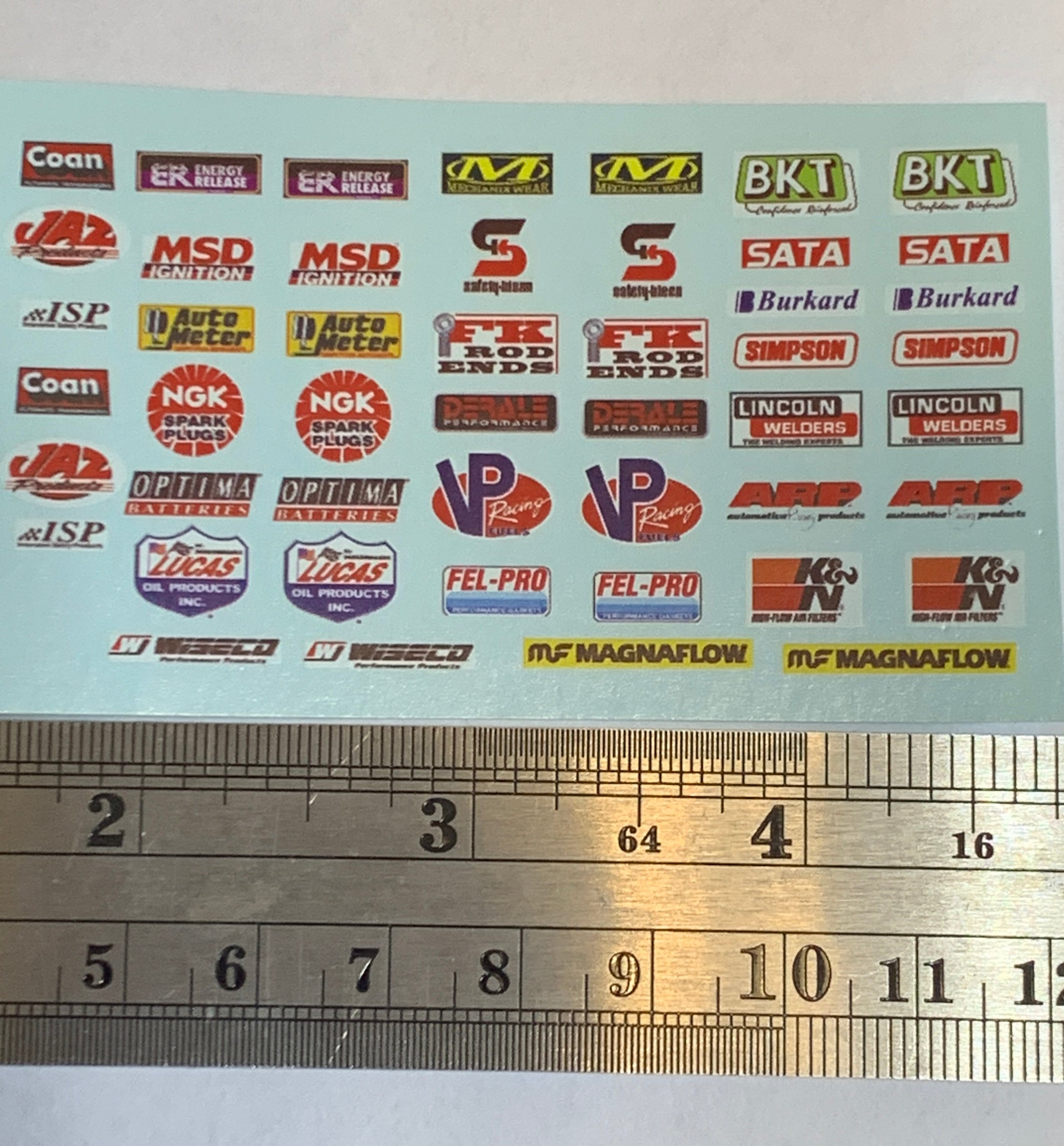 Monster Truck Contingency Logo water slide decals – STSDecals