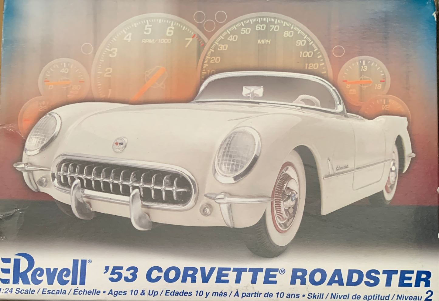 Revell ‘53 Corvette Roadster, 1/24 Scale Model Kit