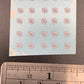 Hood Pins Dimensional decal