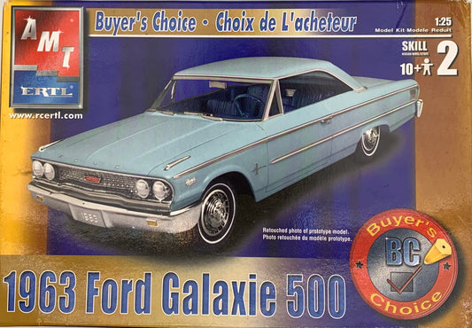 AMT 1963 Ford Galaxie 500 Buyer’s Choice, 1/25 Scale Model Kit
