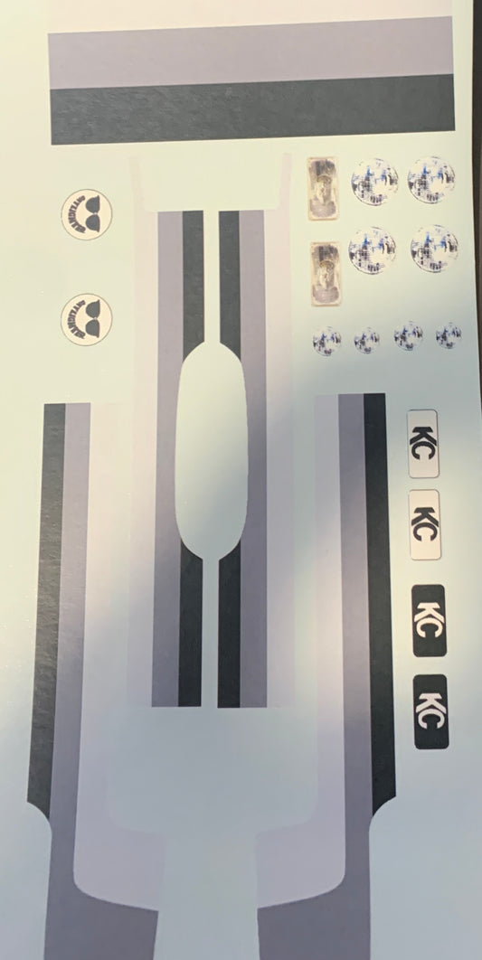 84 gmc sundowner decals