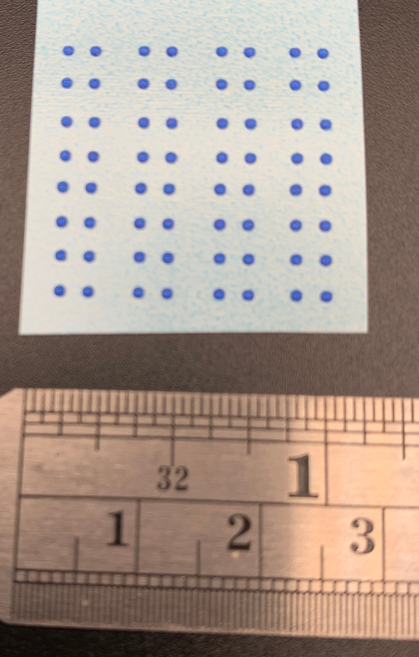 Blue Dots for tail lights Dimensional decal