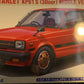 Hasegawa #21163 (HC63) is the 1/24 scale 1980 Toyota Starlet KP61 S, 3-door middle version.