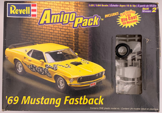 Revell ‘69 Mustang Fastback, 1:25 Scale Model Kit