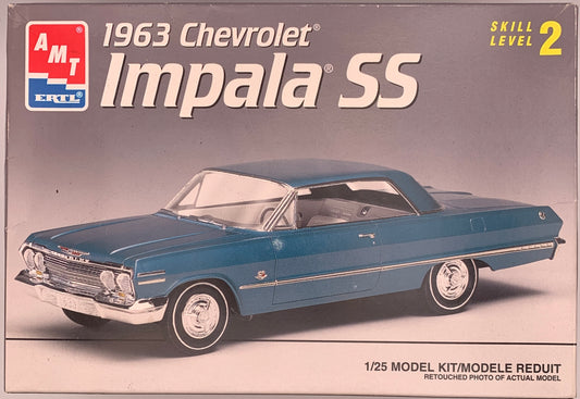 AMT 1963 Chevrolet Impala SS, 1:25 Scale Model Kit