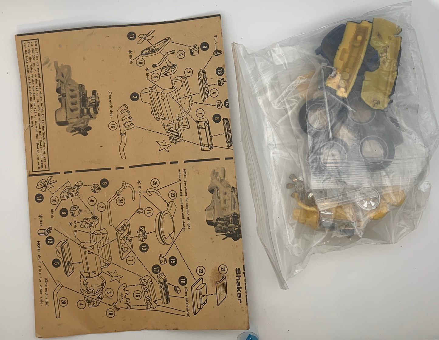 MPC 1969 Mustang Cobra Jet or Mach I, 1/25 Scale Model Kit