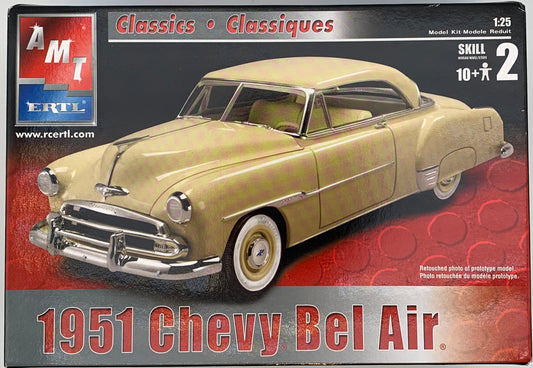 AMT Classics 1951 Chevy Bel Air, 1/25 Scale Model Kit