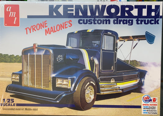 AMT Kenworth Tyrone Malone’s Custom Drag Truck Bandag Bandit, 1/25 Scale Model Kit