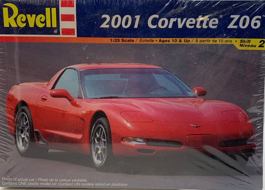 Revell 2001 Corvette Z06, 1/25 Scale Model Kit