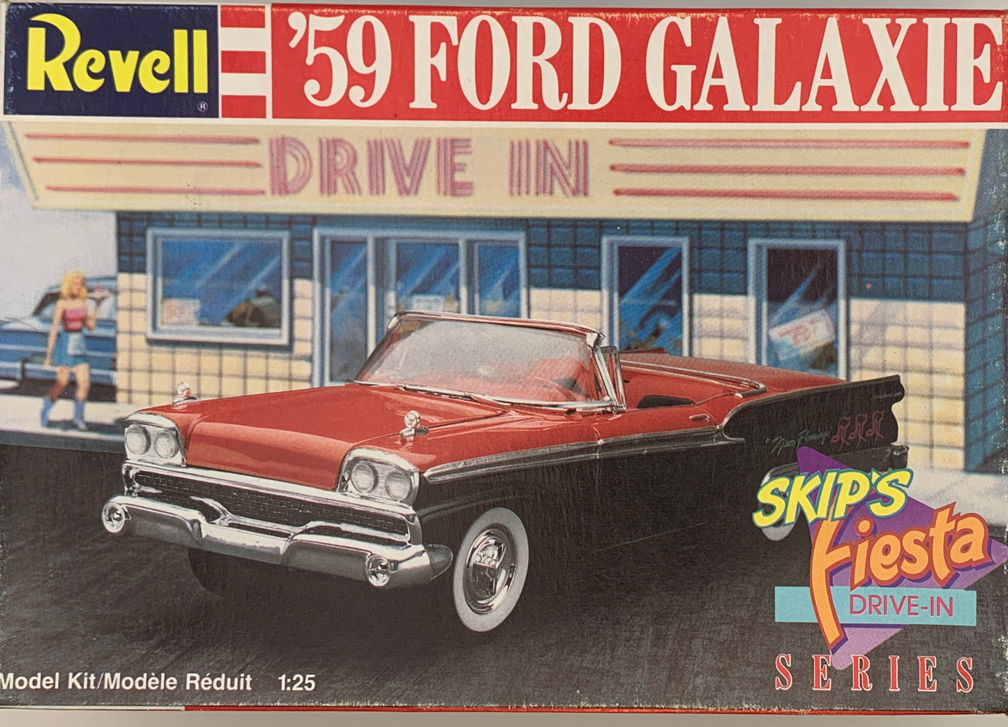 Revell ‘59 Ford Galaxie, 1/25 Scale Model Kit