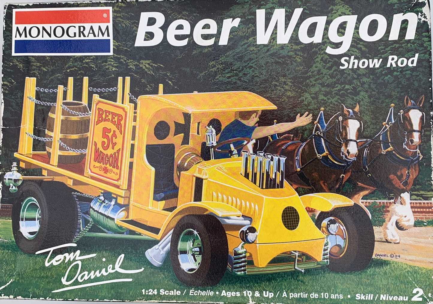 Monogram Tom Daniel Beer Wagon Show Rod, 1/24 Scale Model Kit
