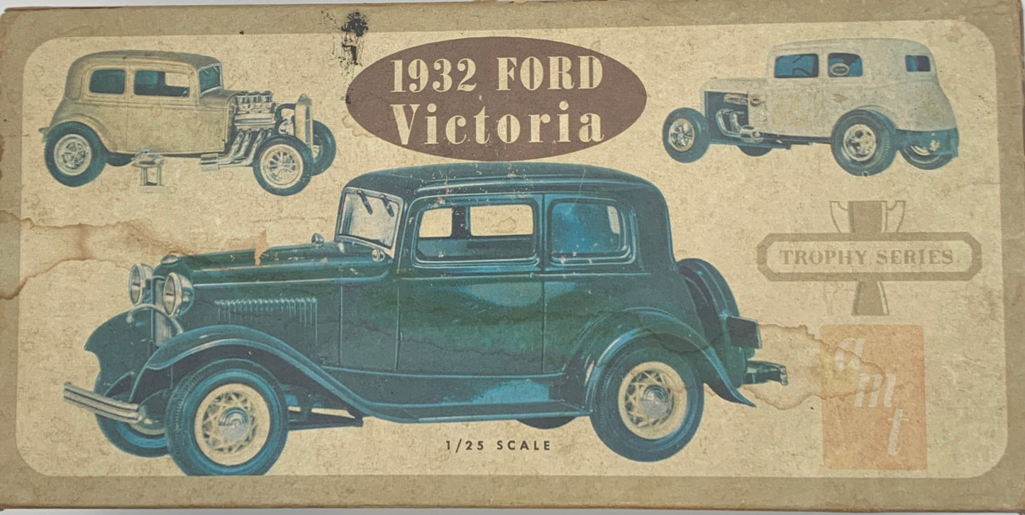 AMT 1932 Ford Victoria, 1/25 Scale Model Kit (Original Issue)