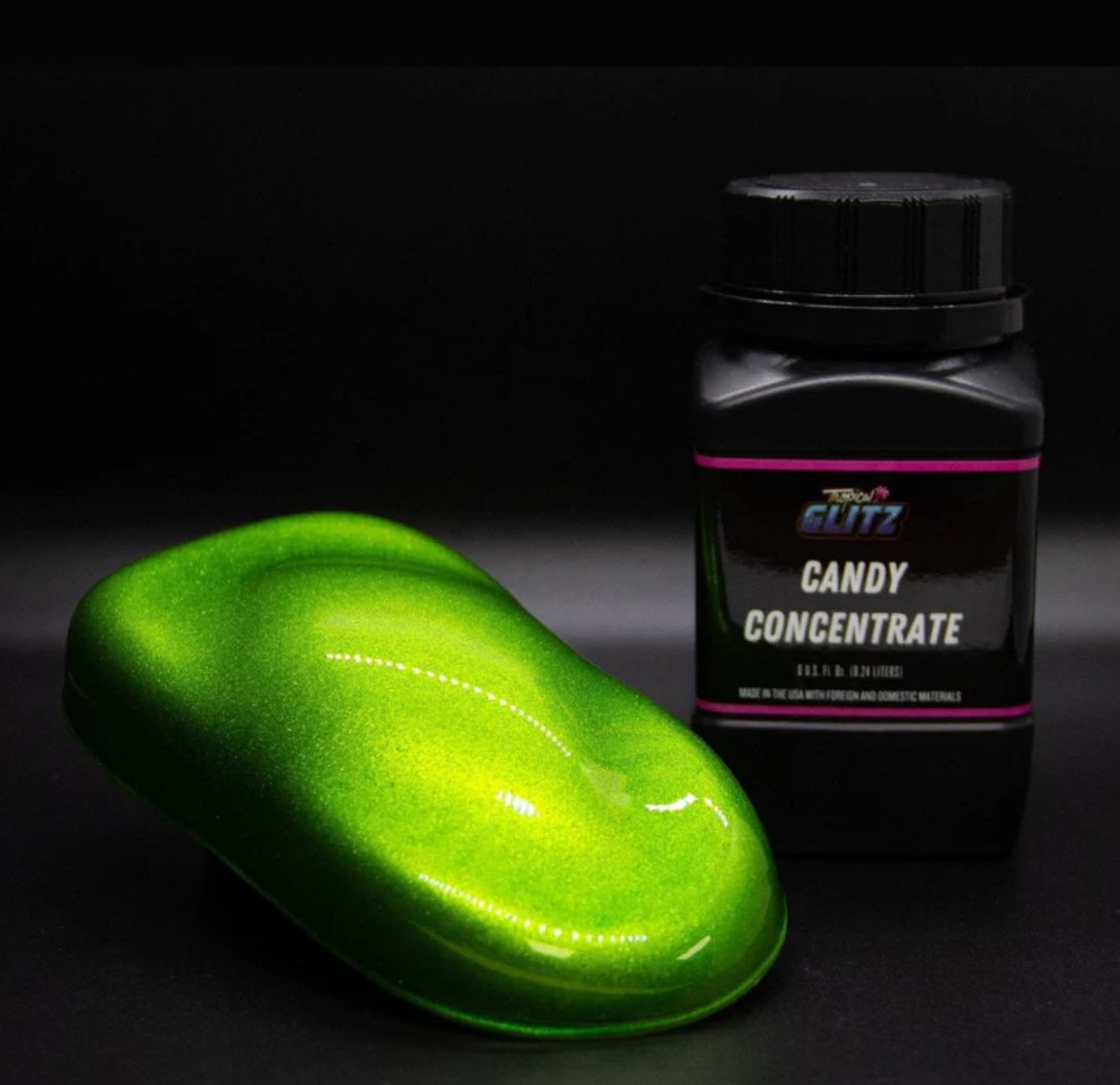 Tropical Glitz 2 oz Airbrush Ready to spray Transparent Candy Paint