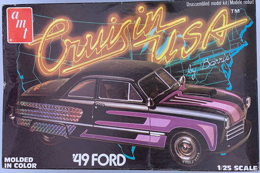 AMT Cruisin’ USA ‘49 Ford, 1/25 Scale Model Kit