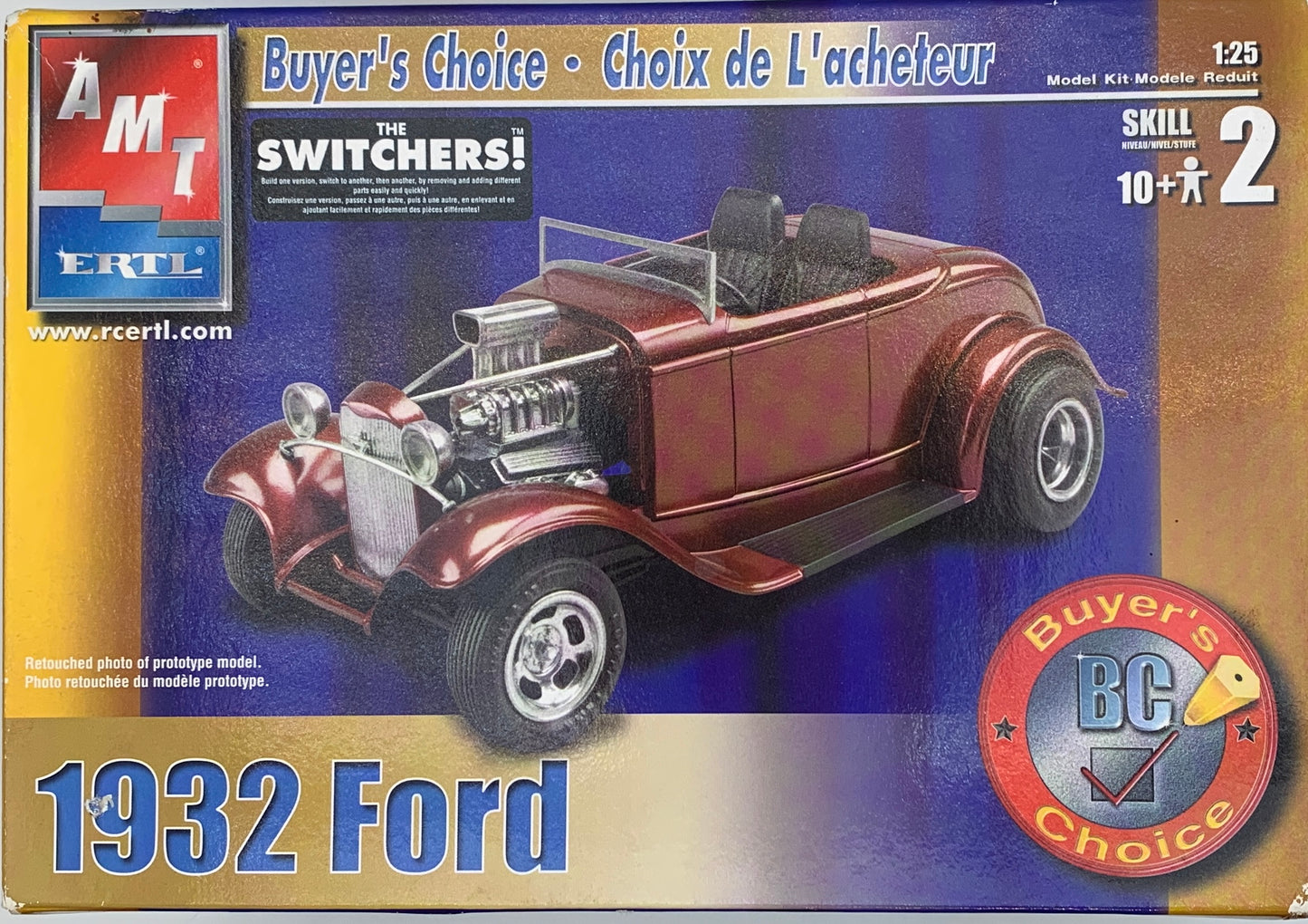 AMT Buyer’s Choice 1932 Ford, 1/25 Scale Model Kit