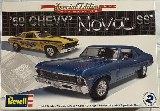 Revell ‘69 Chevy Nova SS Special Edition, 1:25 Scale Model Kit