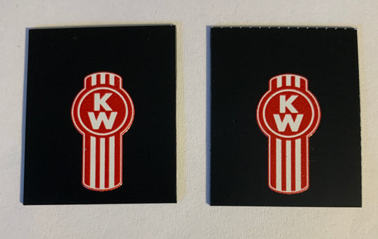 Kenworth KW Mud flaps Dimensional decal