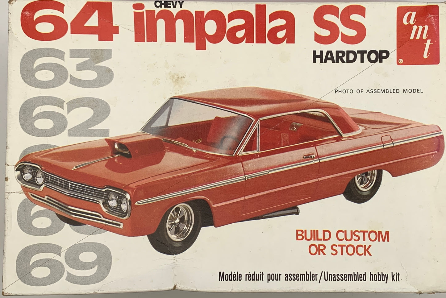 AMT ‘64 Chevy Impala SS Hardtop, 1/25 Scale Model Kit
