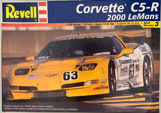 Revell Corvette C5-R 2000 LeMans, 1/25 Scale Model Kit