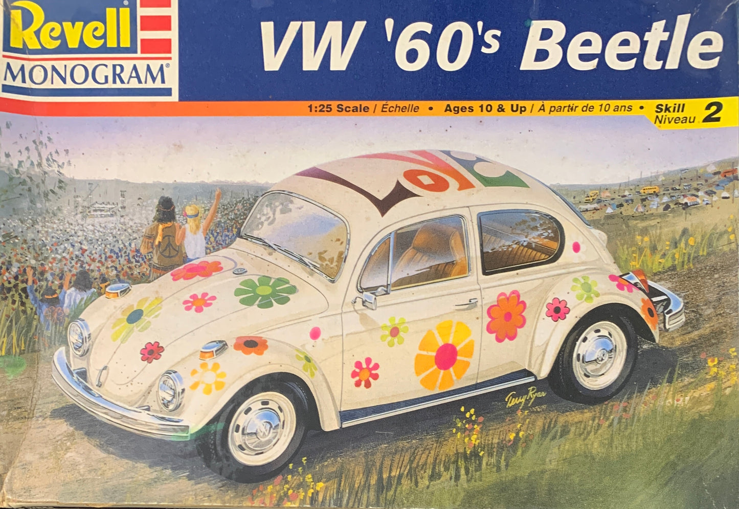 Revell VW 60s Beetle model kit