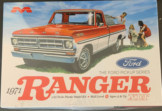 Moebius 1971 Ford Ranger XLT 1/25 Scale Model Kit