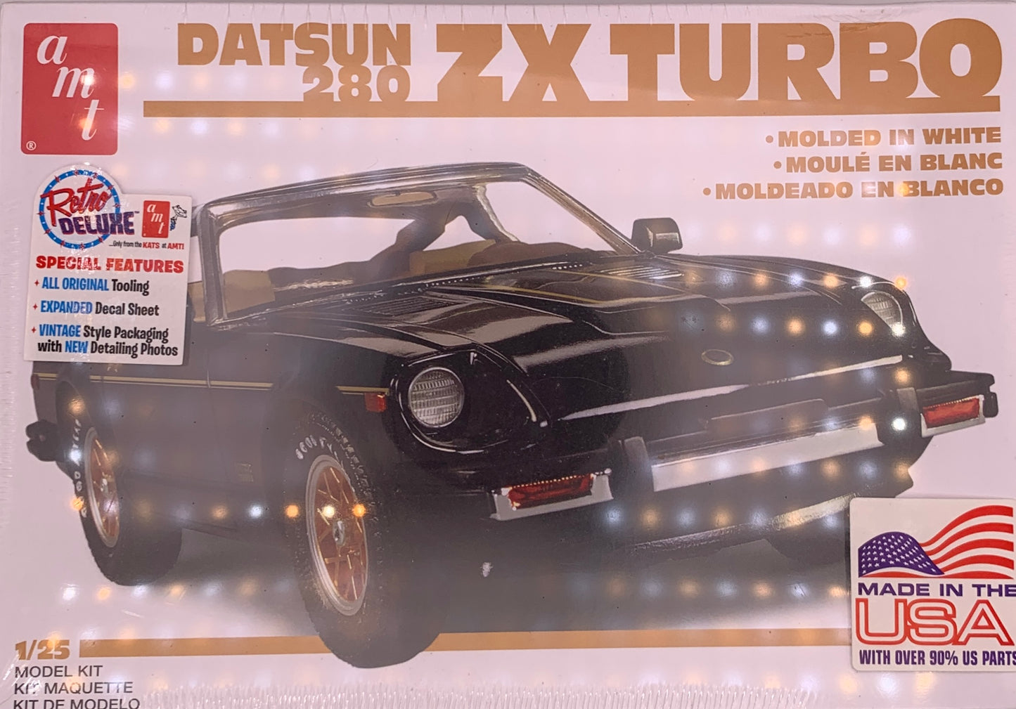 AMT Datsun 280 ZX Turbo, 1/25 Scale Model Kit