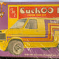 AMT “Cuckoo Nest” Custom Ford Van kit #T-420 is an original 1977 1/25-scale custom Ford Econoline van.