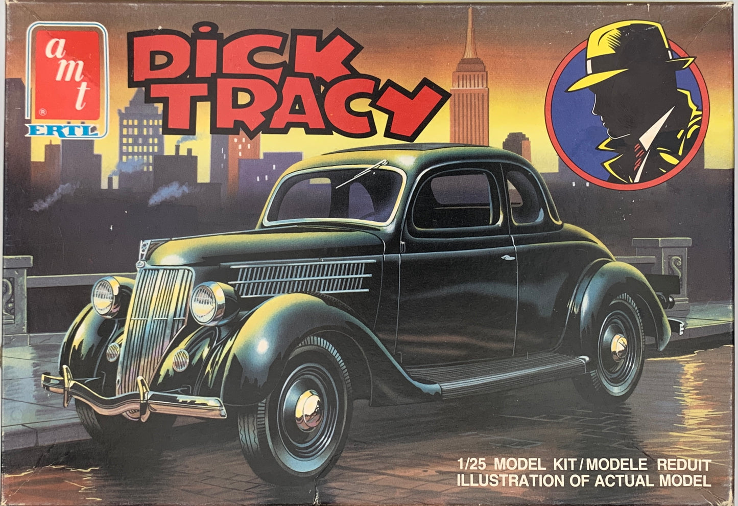 AMT Dick Tracy Ford Coupe, 1/25 Scale Model Kit