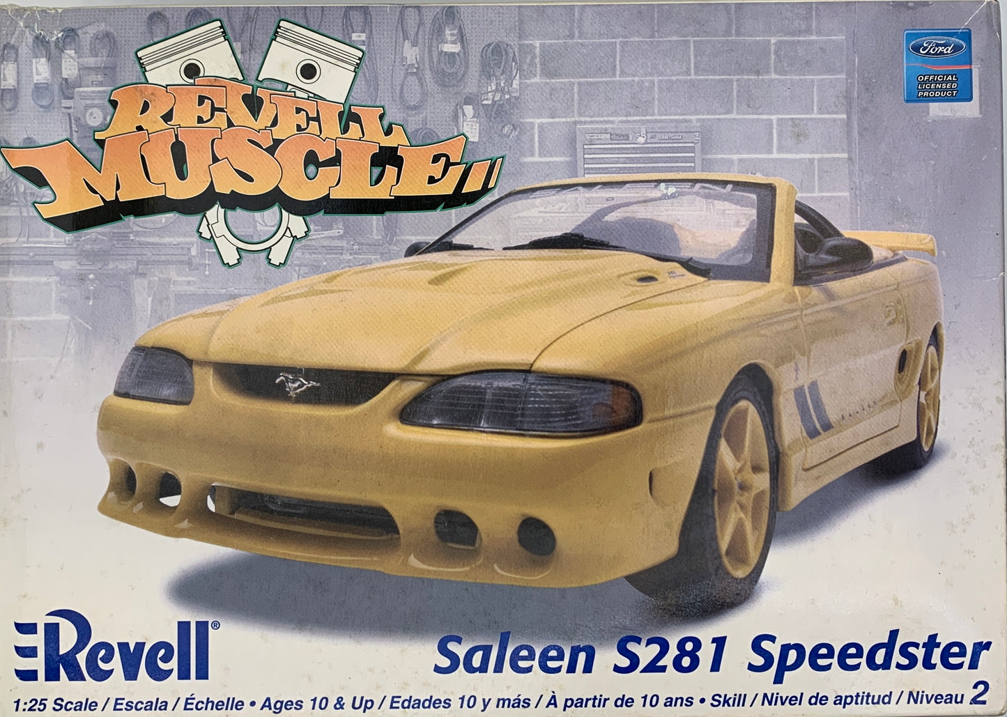 Revell Muscle Saleen S281 Speedster Mustang, 1/25 Scale Model Kit