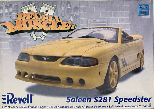 Revell Muscle Saleen S281 Speedster Mustang, 1/25 Scale Model Kit