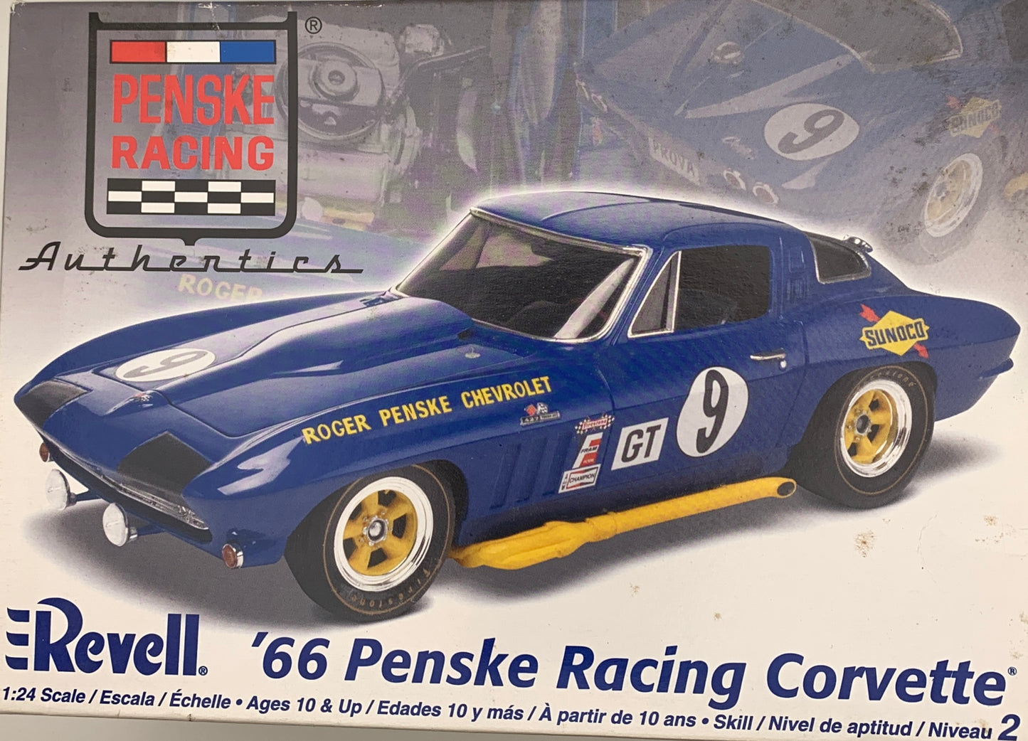 Revell ‘66 Penske Racing Corvette, 1/24 Scale Model Kit