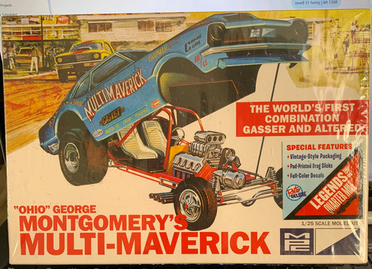 MPC “Ohio George” Montgomery Multi-Maverick Funny Car kit #1005